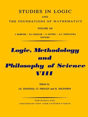 cover image of Logic, Methodology and Philosophy of Science VIII